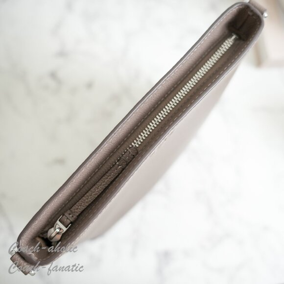 NWT Tory Burch Thea Swingpack Leather Crossbody in Wild Mushroom - Picture 6 of 10